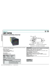 Thumbnail of document Data Sheet - 16L Limit Control